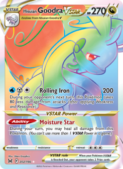 Hisuian Goodra VSTAR LOR 202