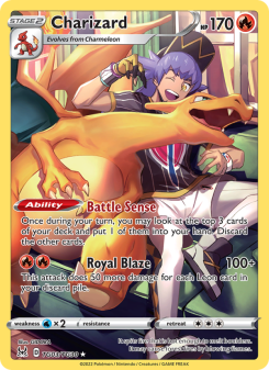 Charizard LOR TG03