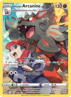 Hisuian Arcanine LOR TG08