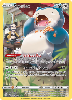 Snorlax LOR TG10