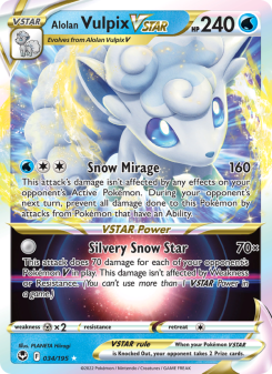 Alolan Vulpix VSTAR SIT 034