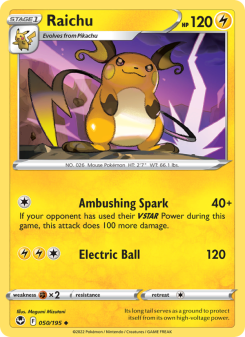 Raichu SIT 050