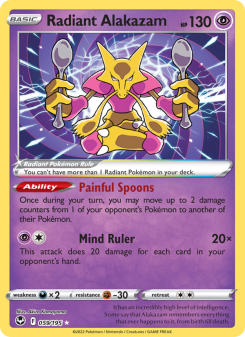 Radiant Alakazam SIT 059