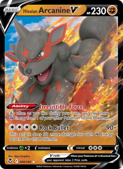 Hisuian Arcanine V SIT 090