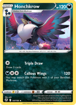 Honchkrow SIT 107