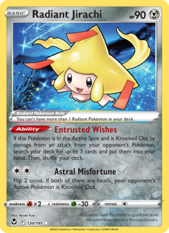 Radiant Jirachi SIT 120