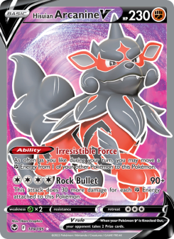 Hisuian Arcanine V SIT 179