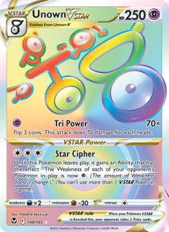 Unown VSTAR SIT 199