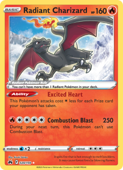 Radiant Charizard CRZ 020