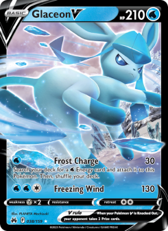 Glaceon V CRZ 038