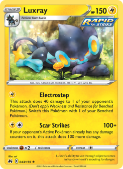 Luxray CRZ 043