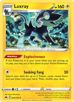 Luxray CRZ 044