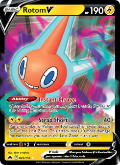 Rotom V CRZ 045