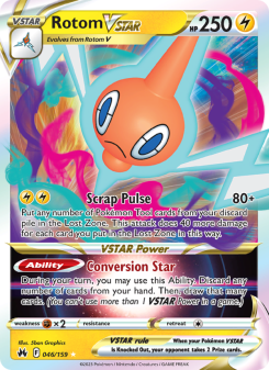Rotom VSTAR CRZ 046