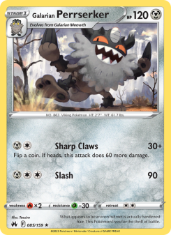 Galarian Perrserker CRZ 085