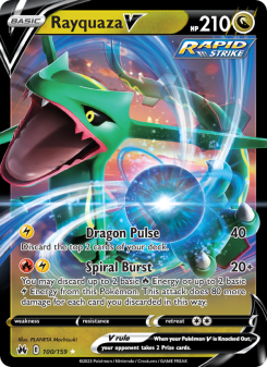 Rayquaza V CRZ 100