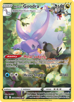 Hisuian Goodra CRZ GG21
