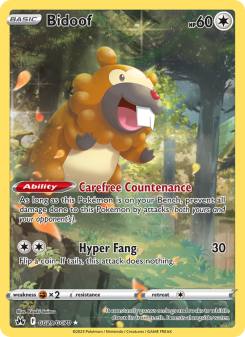 Bidoof CRZ GG29