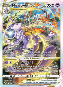 Mewtwo VSTAR CRZ GG44