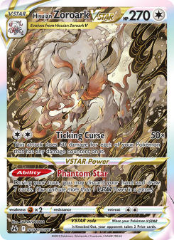 Hisuian Zoroark VSTAR CRZ GG56