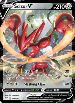 Scizor V DAA 118