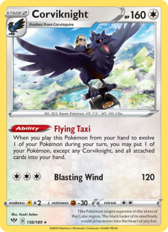 Corviknight DAA 156