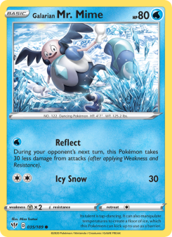Galarian Mr. Mime DAA 35