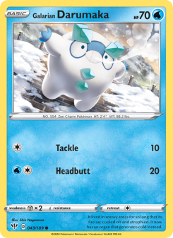 Galarian Darumaka DAA 43