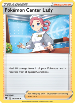 Pokémon Center Lady CPA 60