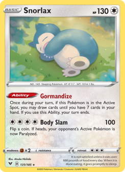 Snorlax VIV 131