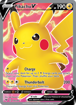 Pikachu V VIV 170