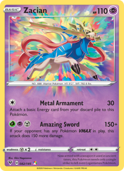 Zacian VIV 82