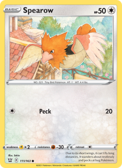 Spearow BST 111