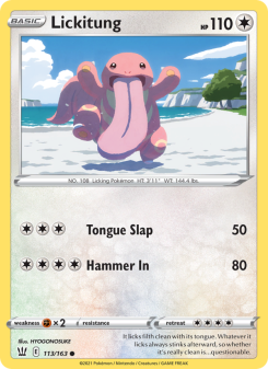Lickitung BST 113