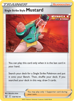 Single Strike Style Mustard BST 134