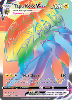 Tapu Koko VMAX BST 166