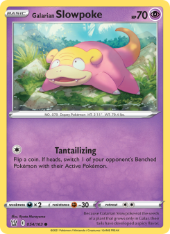 Galarian Slowpoke BST 54