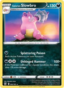 Galarian Slowbro BST 92