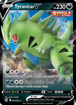 Tyranitar V BST 97