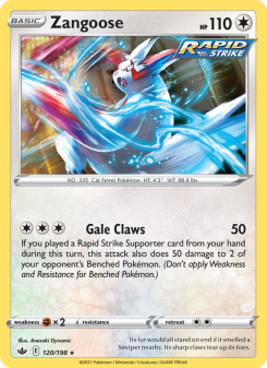 Zangoose CRE 120