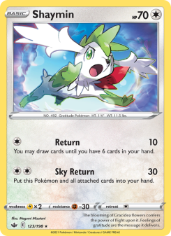 Shaymin CRE 123