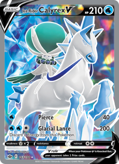 Ice Rider Calyrex V CRE 163