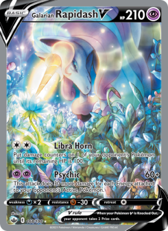 Galarian Rapidash V CRE 168