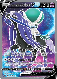 Shadow Rider Calyrex V CRE 171