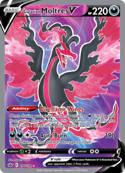 Galarian Moltres V CRE 176