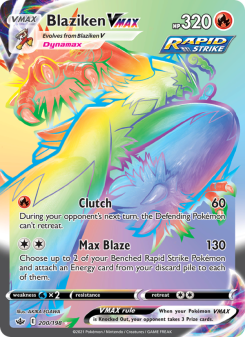 Blaziken VMAX CRE 200