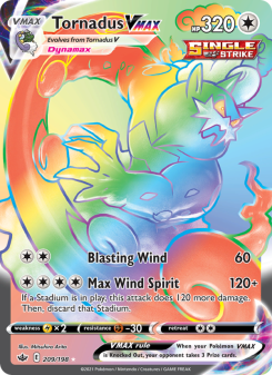 Tornadus VMAX CRE 209