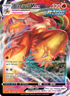 Blaziken VMAX CRE 21