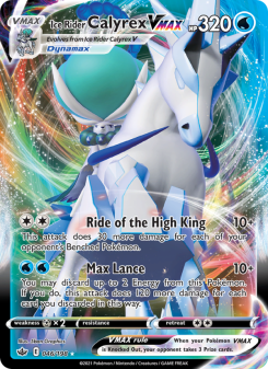 Ice Rider Calyrex VMAX CRE 46