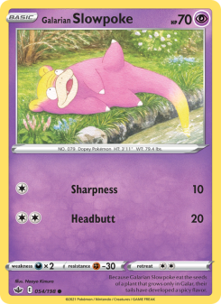 Galarian Slowpoke CRE 54